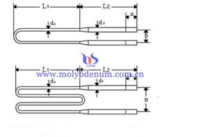 MoSi2 heating element