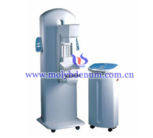 De alta frecuencia de molibdeno objetivo de rayos X mamografía imagen de la máquina