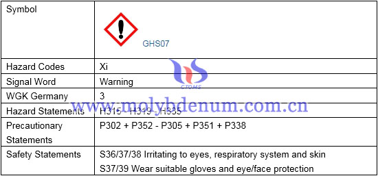 MSDS image